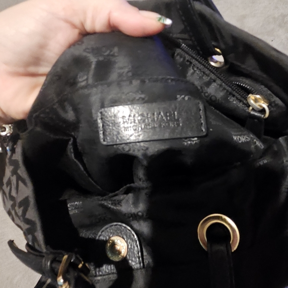 Michael Kors black logo canvas tote - Picture 6 of 6